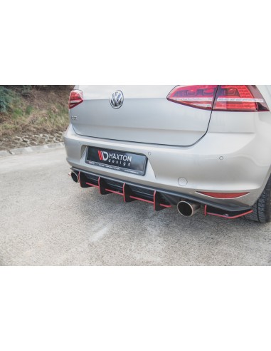 Difusor Trasero Racing Durability V Volkswagen Golf Vii Gti